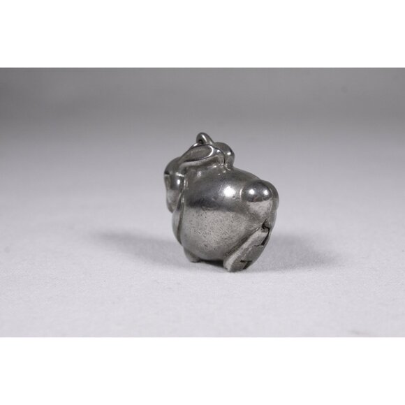 1970s Max Factor solid perfume bunny rabbit made in Thailand, bunny wish locket - Picture 4 of 10